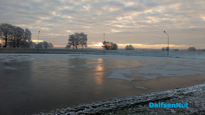 Prachtige zonsopkomst vanmorgen