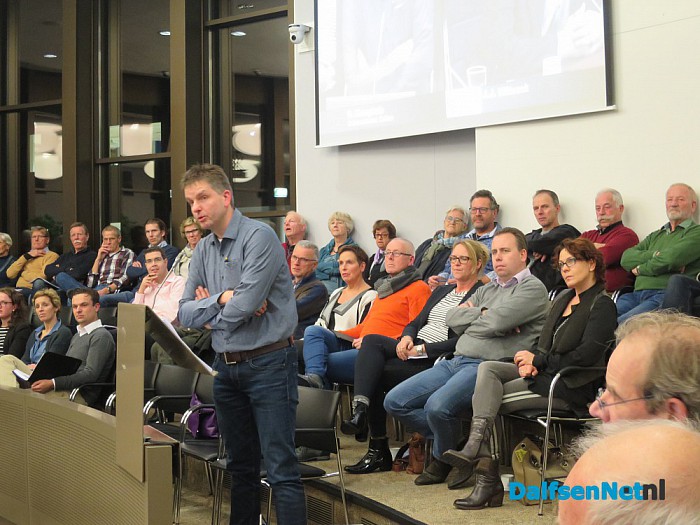 Centrumvisie Dalfsen in de commissievergadering - Foto: Wim