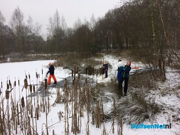 Beelden schaatsen in Emmen