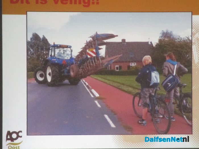 Veilig omgaan met opvallend landbouwverkeer (VOMOL) - Foto: Ingezonden foto