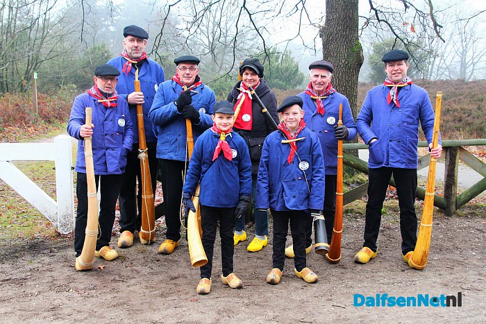 Bloasgroep Dalfs’n op de Lemelerberg - Foto: Ingezonden foto