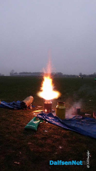 Hoe mooi carbid schieten kan zijn - Foto: Ingezonden foto
