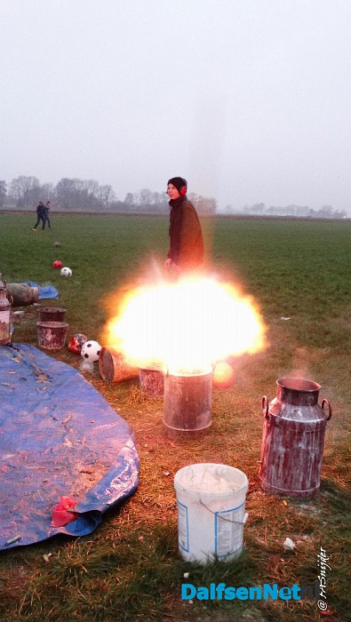 Hoe mooi carbid schieten kan zijn - Foto: Ingezonden foto
