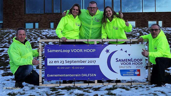 Officiële kick-off SamenLoop voor Hoop - Foto: Eigen geleverde foto