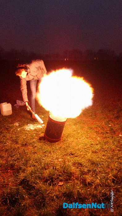Hoe mooi carbid schieten kan zijn - Foto: Ingezonden foto
