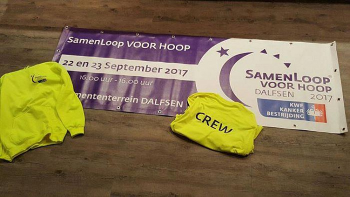 Officiële kick-off SamenLoop voor Hoop - Foto: Eigen geleverde foto
