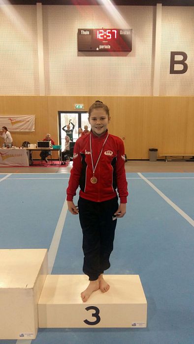 Turnsters GV Nieuwleusen goed voor zilver - Foto: Eigen geleverde foto