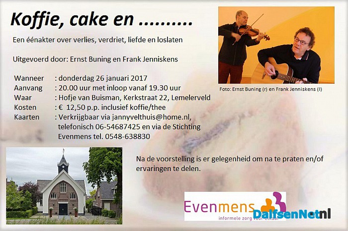 Koffie, cake en …….. - Foto: Ingezonden foto