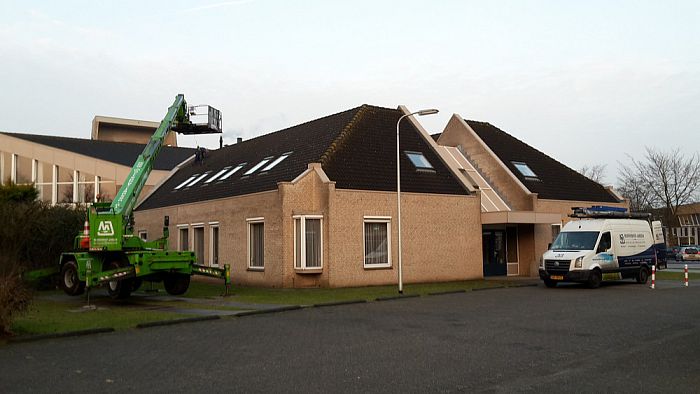 Zonnepanelen op kerkgebouw - Foto: Eigen geleverde foto
