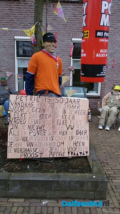 Petrie Zwakenberg ziet Abraham - Foto: Ingezonden foto