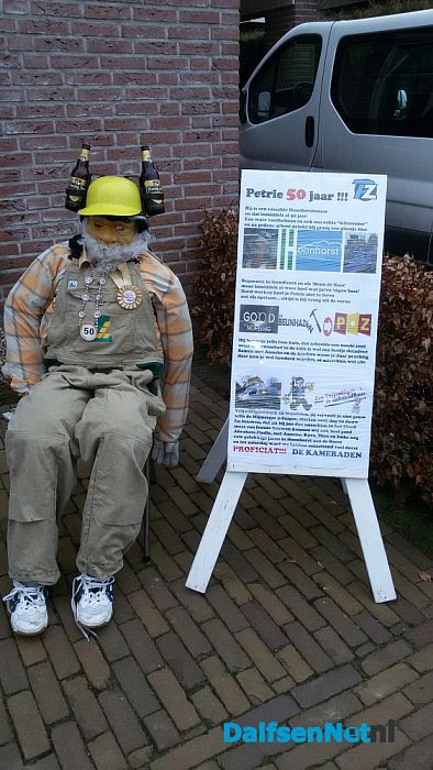 Petrie Zwakenberg ziet Abraham - Foto: Ingezonden foto