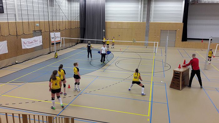 Dalvo jeugd geniet van volleybalclinic - Foto: Eigen geleverde foto