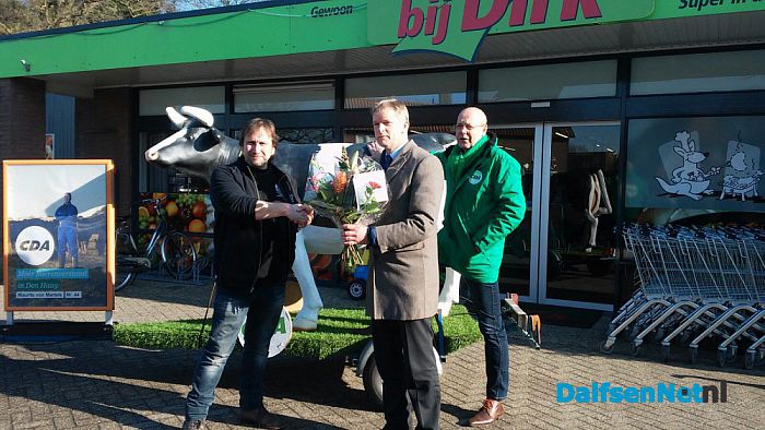 Dirk Wennemars in het zonnetje - Foto: Ingezonden foto