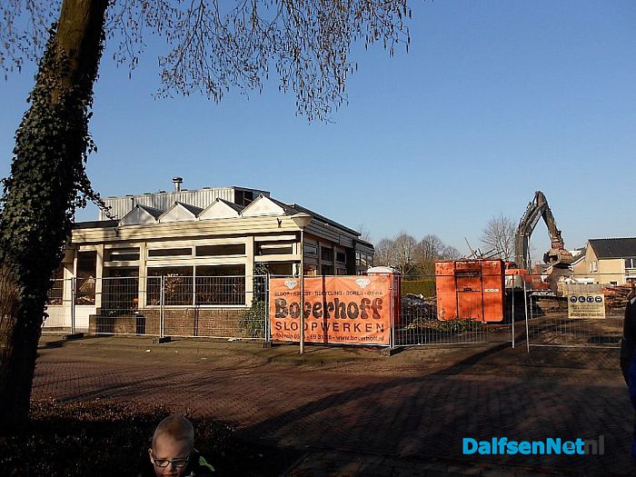 Zaal Jansen in puin