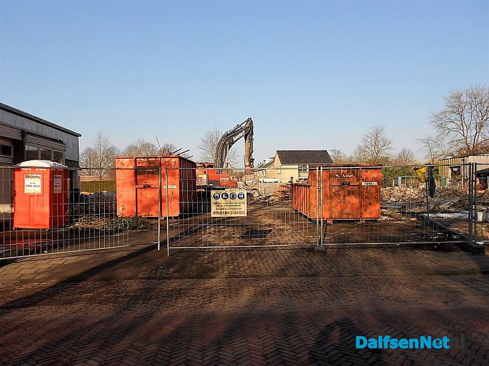 Zaal Jansen in puin