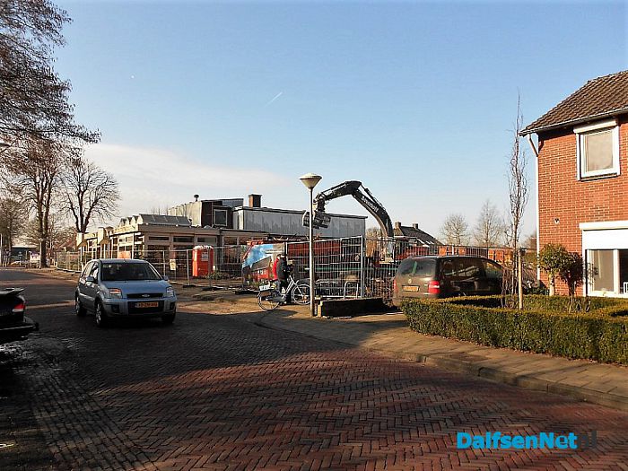 Zaal Jansen in puin