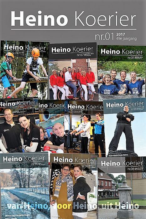 De nieuwe Heino Koerier is weer verschenen - Foto: Eigen geleverde foto