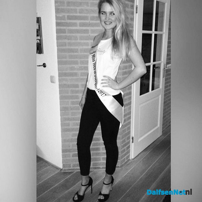 Romée Spijkerboer finalist Miss Teen Overijssel - Foto: Ingezonden foto