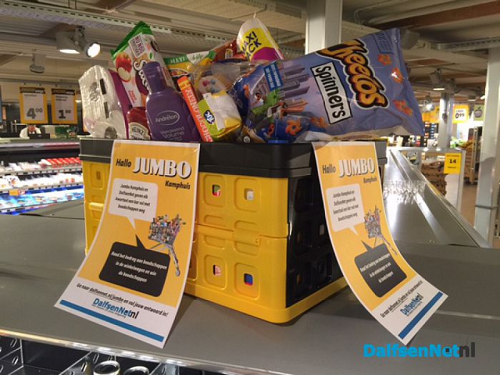Jumbo geeft weer een gratis krat met boodschappen weg