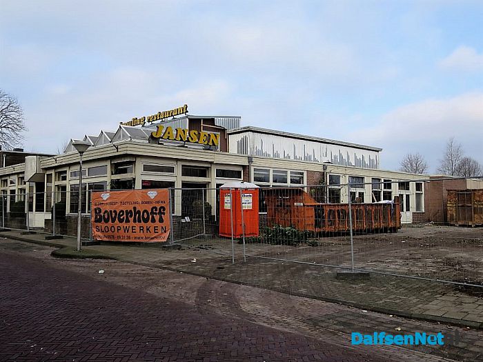 Horeca Jansen Lemelerveld gaat nu echt plat - Foto: Wim