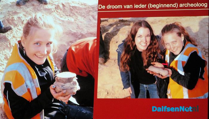 Avond Historische Kring: Bijzonder grafveld gevonden in Dalfsen - Foto: Wim