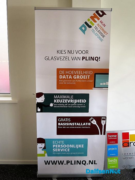 College Dalfsen bezoekt PLINQ te Dalfsen - Foto: Wim