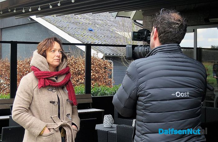 Pieter Omtzigt was in Hoonhorst over de laagvliegroute - Foto: Wim