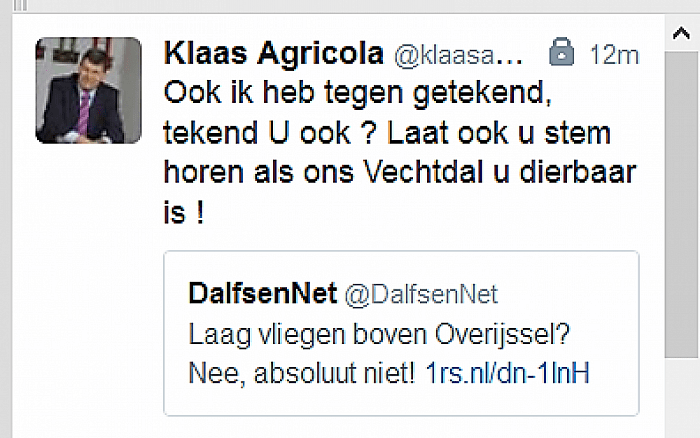 Laat uw stem flink horen!