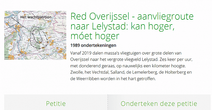 Onderteken deze petitie