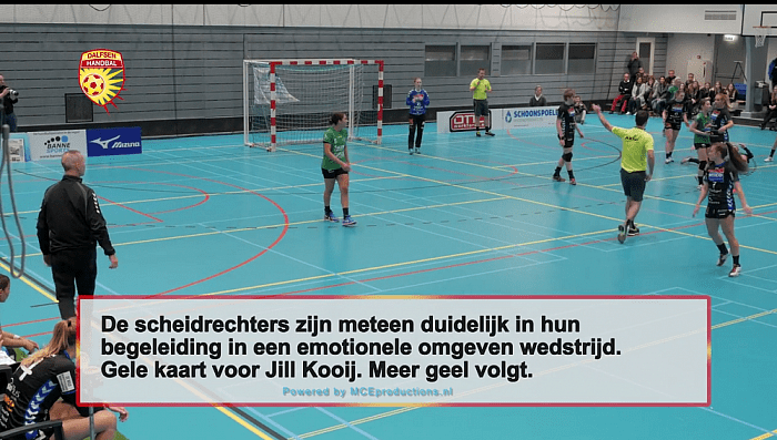 Film Eredivisie Dames Handbal - Foto: Eigen geleverde foto