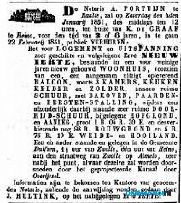 Wie kent de volledige geschiedenis van deze woning - Foto: Wim
