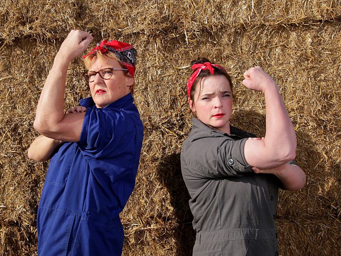 Vrouwen trekken de kar in een boerenmannenbolwerk - Foto: Eigen geleverde foto