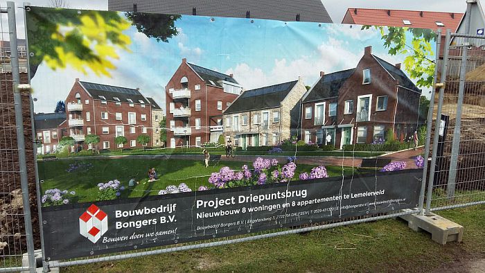 Volop bouwactiviteiten in Lemelerveld - Foto: Eigen geleverde foto