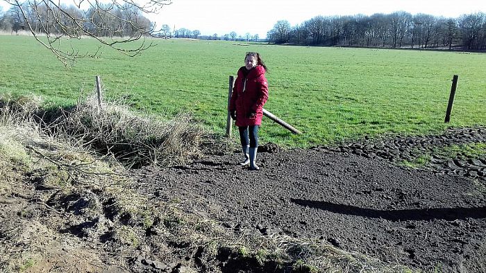 1e wandelaars op nieuw pad gesignaleerd - Foto: Eigen geleverde foto