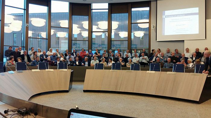 Praten over de Centrumvisie en de Detailhandelsstructuurvisie - Foto: Eigen geleverde foto