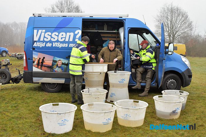 Visserijkundig onderzoek Bellingeweer Dalfsen - Foto: Johan Bokma