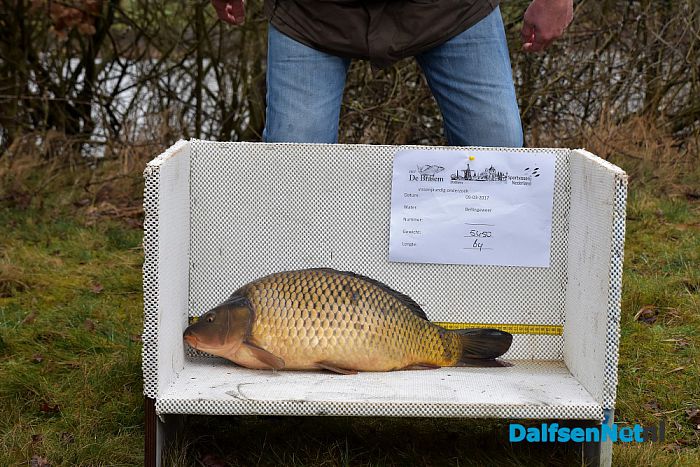 Visserijkundig onderzoek Bellingeweer Dalfsen - Foto: Johan Bokma