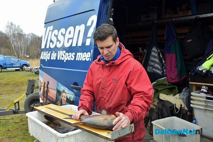 Visserijkundig onderzoek Bellingeweer Dalfsen - Foto: Johan Bokma