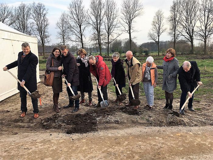 Bouw moderne Boerenerf officieel gestart - Foto: Eigen geleverde foto