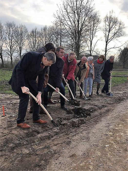 Bouw moderne Boerenerf officieel gestart - Foto: Eigen geleverde foto