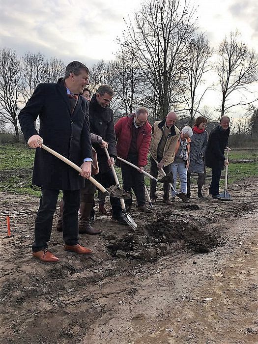 Bouw moderne Boerenerf officieel gestart - Foto: Eigen geleverde foto