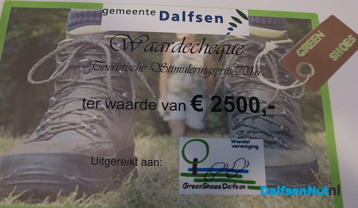 Toeristische stimuleringsprijs naar Greenshoes - Foto: Wim