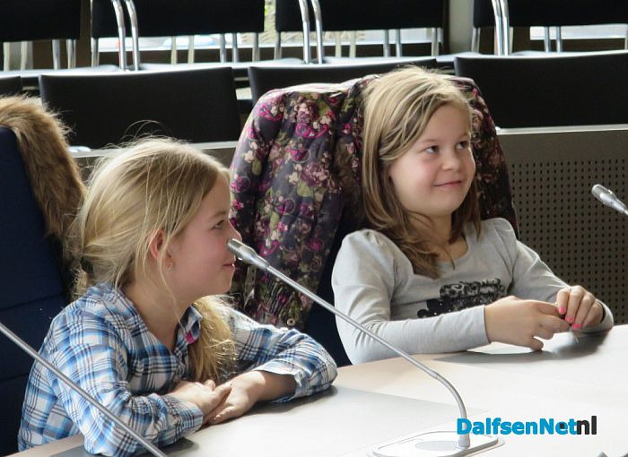 St. Cyriacusschool voor eventjes de gemeenteraad Dalfsen - Foto: Wim