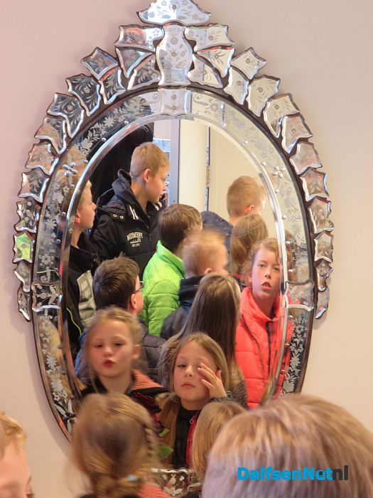 St. Cyriacusschool voor eventjes de gemeenteraad Dalfsen - Foto: Wim