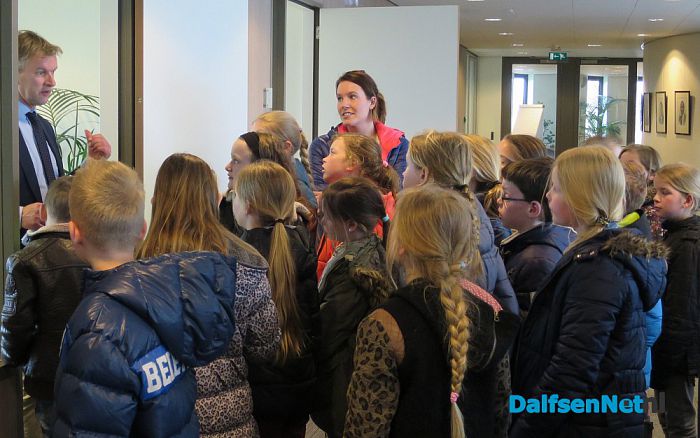 St. Cyriacusschool voor eventjes de gemeenteraad Dalfsen - Foto: Wim