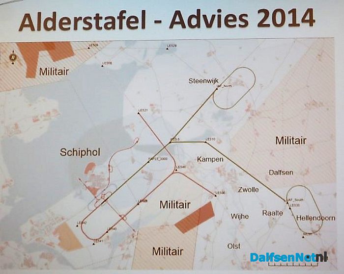 Dalfsen wordt wakker, de vliegtuigen komen er aan! - Foto: Wim