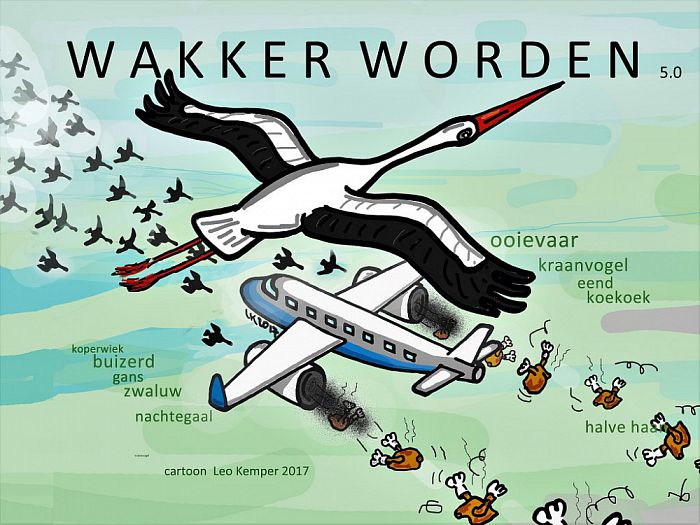 Cartoon ‘Wakker Worden’