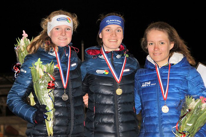 Loes Adegeest brons bij NK 5 km - Foto: Eigen geleverde foto