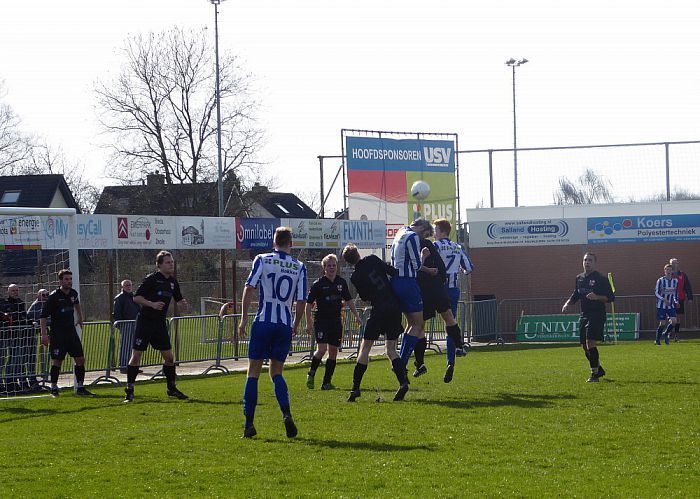 USV heeft handen vol aan Havelte - Foto: Eigen geleverde foto