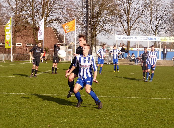 USV heeft handen vol aan Havelte - Foto: Eigen geleverde foto